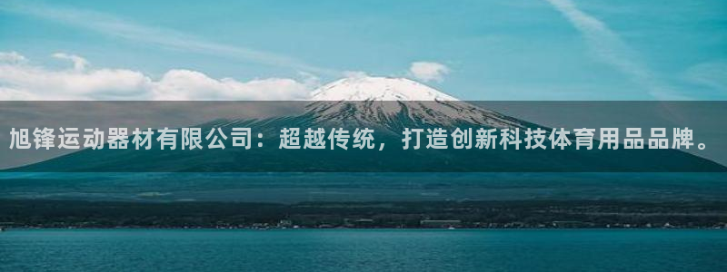 海南意昂体育4发展怎么样:旭锋运动器材有限公司:超越传统,打